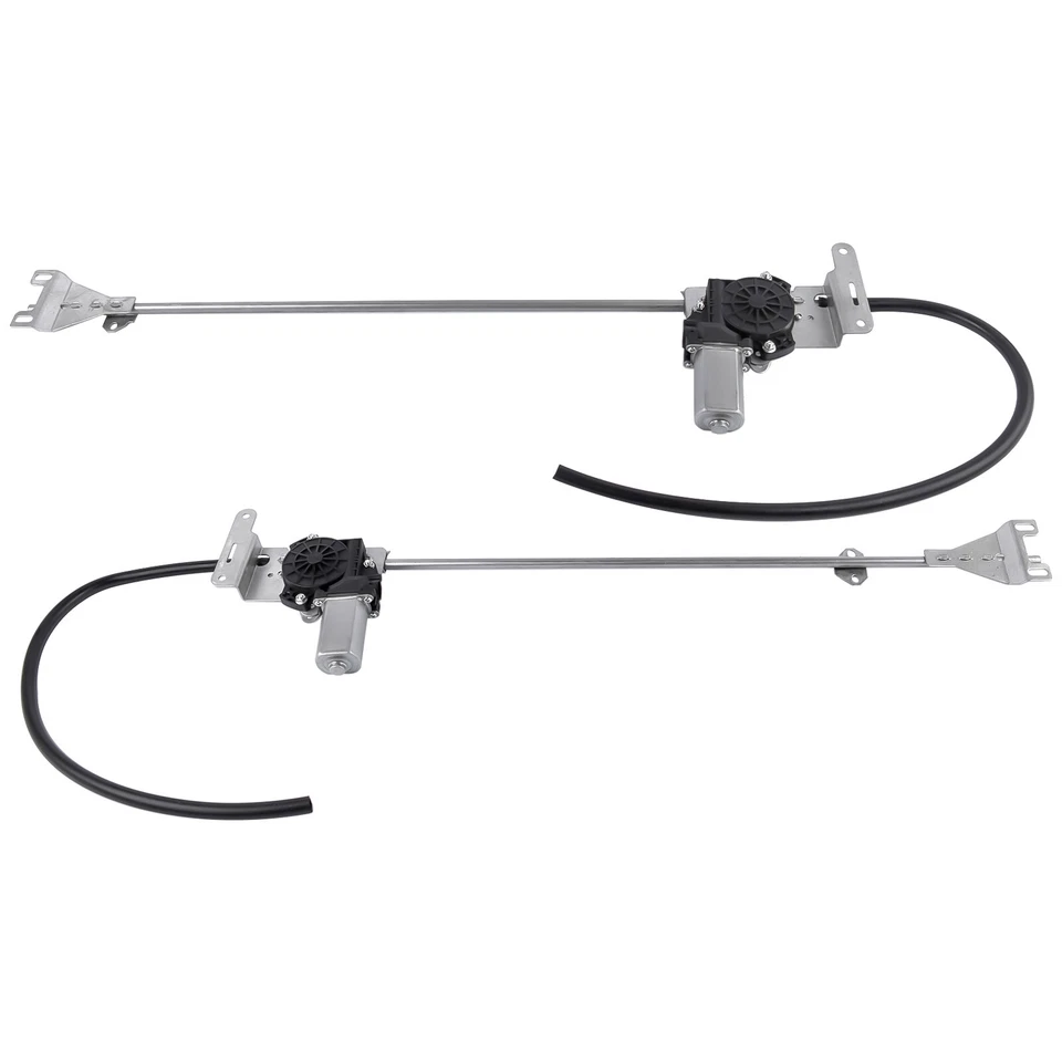 Front LH RH Power Window Regulator Set For Freightliner Argosy 99-11 With Motor - Image 4 of 4