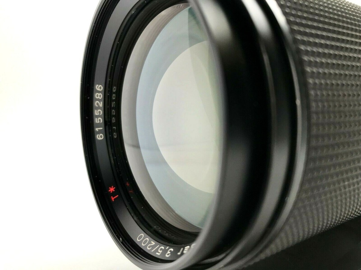 CONTAX Carl Zeiss Tele - Tessar T* AEG MF Lens 200mm F/3.5 CONTAX Carl Zeiss Tele - Tessar T* AEG MF Lens 200mm F/3.5
