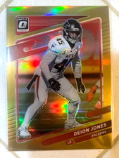 2021 Donruss Optic - Deion Jones ( Falcons ) #155 Gold Prizm /10 - eBay 1/1