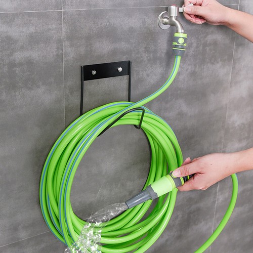 to Install Hose Hanger Hazard Prevention Spacesaving Mount Hose Holder