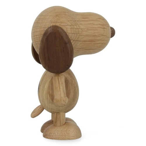 Boyhood Wooden Peanuts Snoopy Figure 10cm - Picture 3 of 4