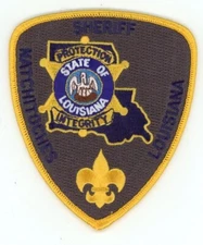 LOUISIANA NATCHITOCHES PARISH SHERIFF NICE SHOULDER PATCH POLICE