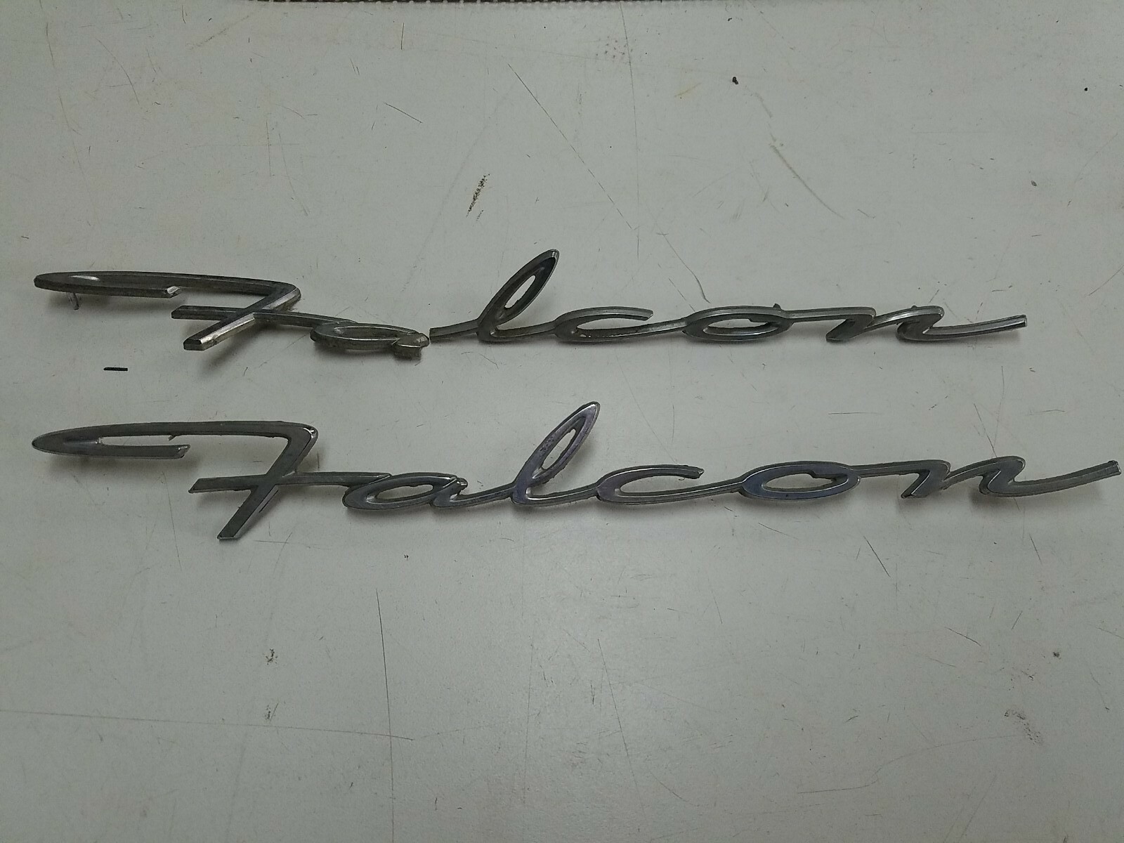 1964 65 Ford Falcon Emblem Set of 2 Vintage eBay