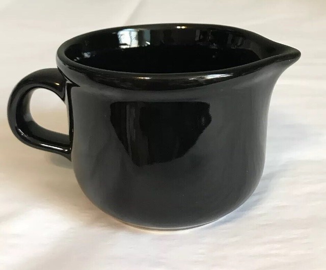 Vintage Waechtersbach Spain Black Creamer Pitcher eBay