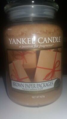 Yankee Candle: Große braune Papierpakete