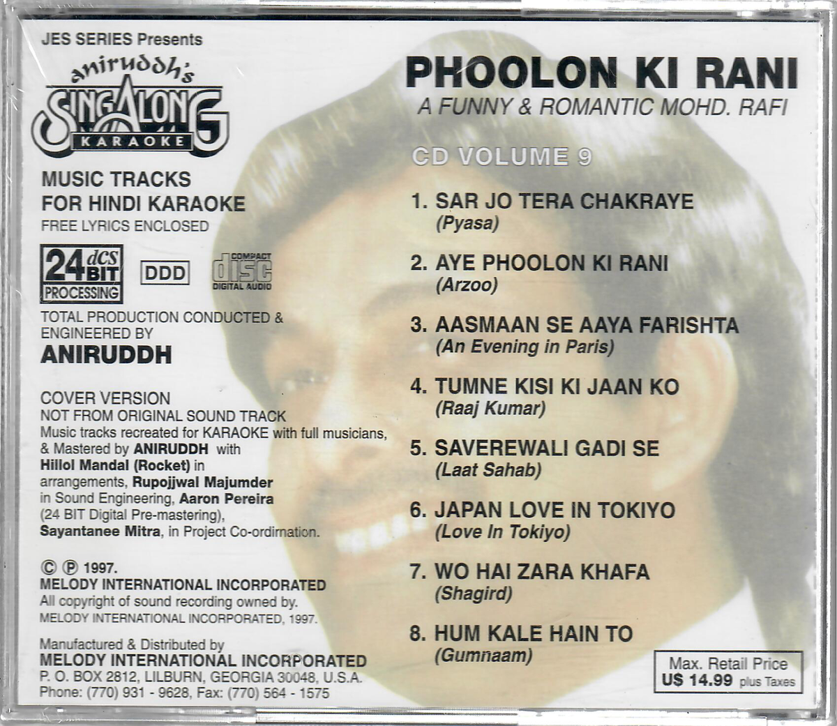 Aniruddh Presents Mohd Rafi Karaoke Sing along [Cd]