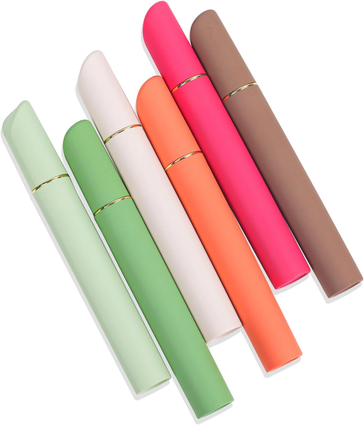 Highlighters Assorted Colors,6 Counts of Aesthetic Highlighter Pen Set,Soft Chis-image