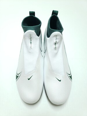 Nike Vapor 360 Edge Pro White Green Football Cleats Mens  display picture 1
