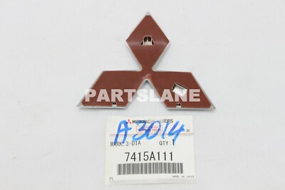 Mitsubishi OEM Lancer Trunk Lid- Emblem Badge Nameplate 7415A111