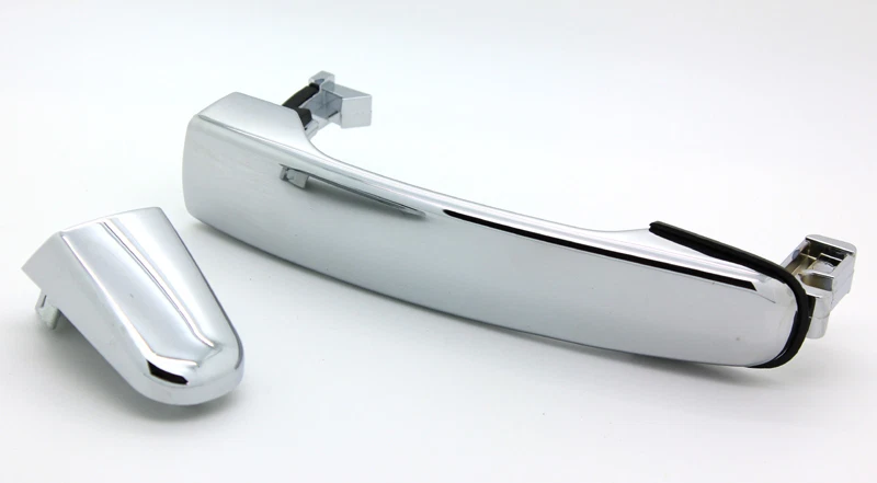 NEW Bright Chrome Exterior Outside Door Handle PAIR / FOR 06-09 PONTIAC G6 2-DR - Image 3 of 4