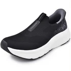 Mens Slip on Free up Hands Shoes Wide Toe Box Arch Support Orthopedic  Sneakers