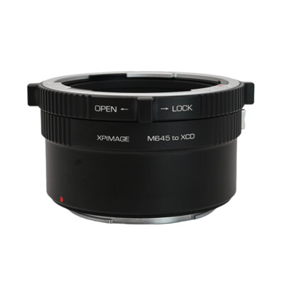XPIMAGE Locking Adapter for Mamiya 645 Mount Lens to Hasselblad X1D Camera