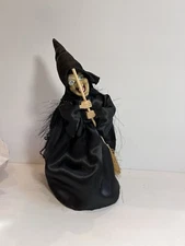 Vintage GANZ Walking Witch with Sound Light And Motion Halloween Decor 13"