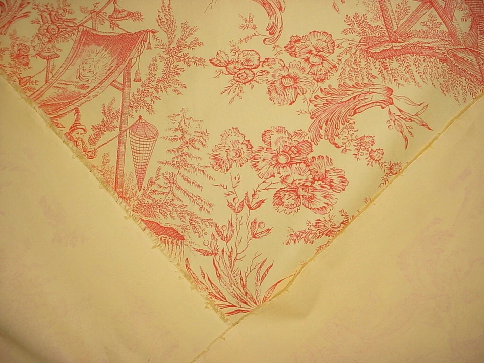 5-1/4 年 Scalamandre GW 00021369 Sungari GW 砖 Chinois Toile 内饰面料 — 第 4/4 张图片