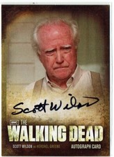 The Walking Dead TWD Season 2 Auto Autograph A10 Scott Wilson as Hershel Greene