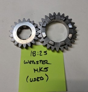 Webster MK5 GEAR SET 18:25 like hewland