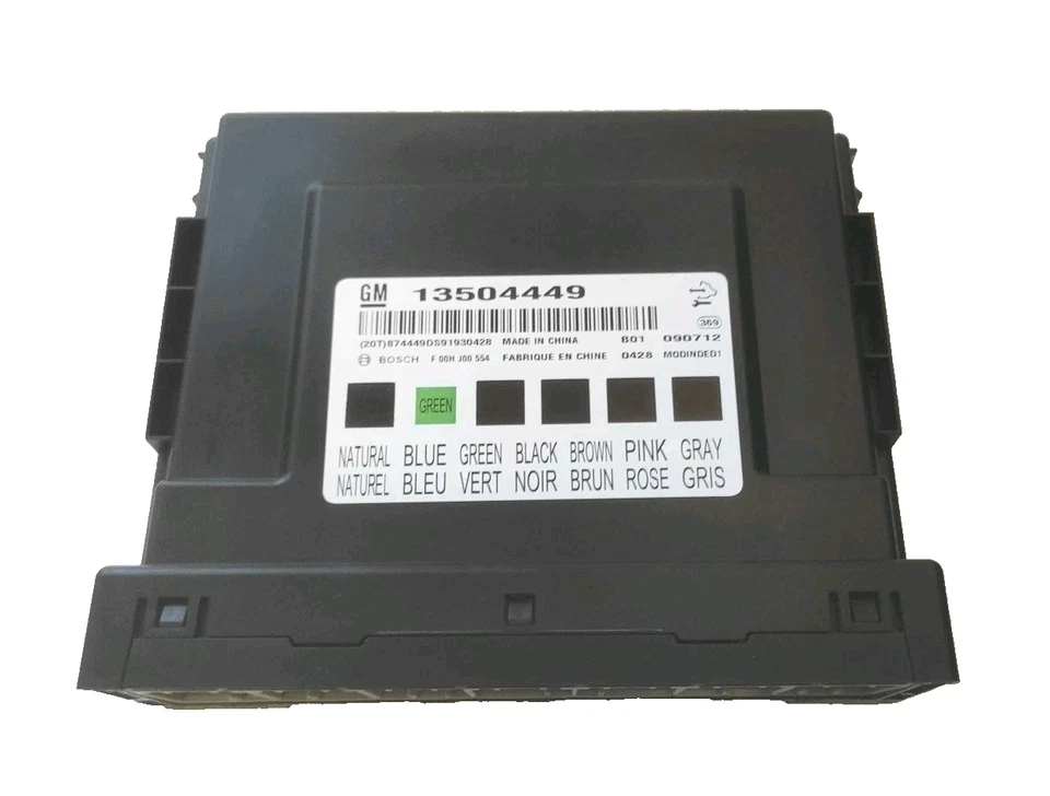 13504449 MODULE BCM BCU BODY CONTROL FOR CHEVROLET CRUZE 2009-2015 GENUINE - Immagine 2 di 4