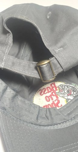 Bass Pro Shops Club Mütze Kappe Outdoor Angeln grau verstellbarer Riemen hinten - Bild 8 von 8