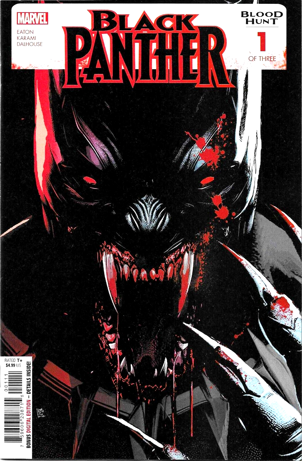 BLACK PANTHER: BLOOD HUNT #1 (OF 3)  MARVEL COMICS  JUL 2024  NM  1ST PRINT