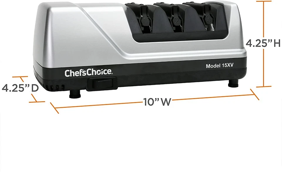 NEW - CHEF'S CHOICE 15 TRIZOR XV ELECTRIC KNIFE SHARPENER "FREE SHIPPING" - Image 3 of 4