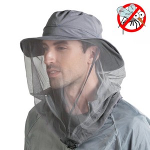 Fishing Camping Mosquito Head Net Hat With Mesh Protector Bugs Bee Wide Brim Cap Ebay