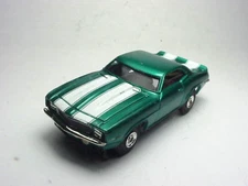 T-JET CANDY GREEN PAINTED  1969 Z-28  W/WHITE STRIPES. LIQUIDITION SALE !!!!
