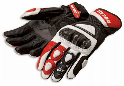 Ducati Corse Motorcycle Motorbike Racing Leather Gloves Ducati Riding Gloves