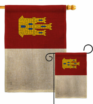Bandera Castilla La Mancha Buralp Garden Flag Spain Communities Yard Banner