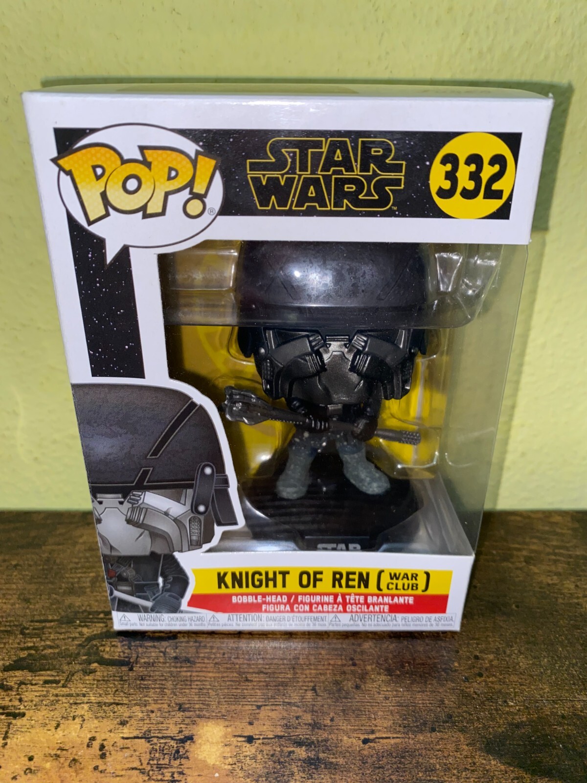 Figura Funko Pop Knight Of Ren War Club 332