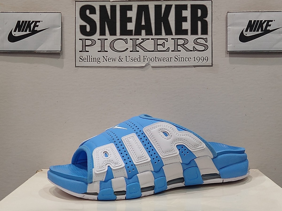 Nike Air More Uptempo Slide UNC - FD9884 400 - University Blue  