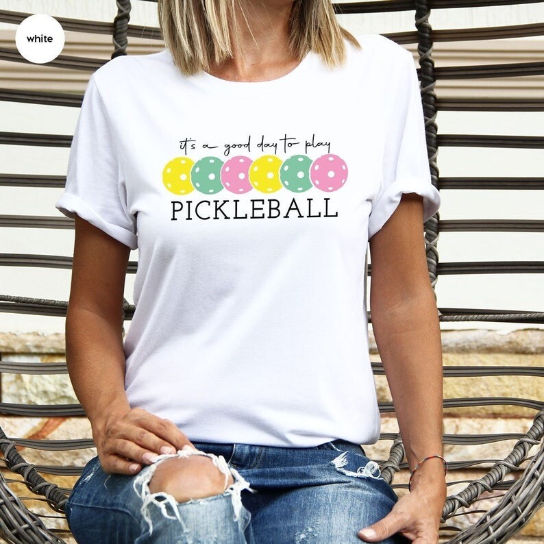 Pickleball Shirt, Sport Graphic Tees, Pickleball Gifts, Sport Shirt, Pickleba...