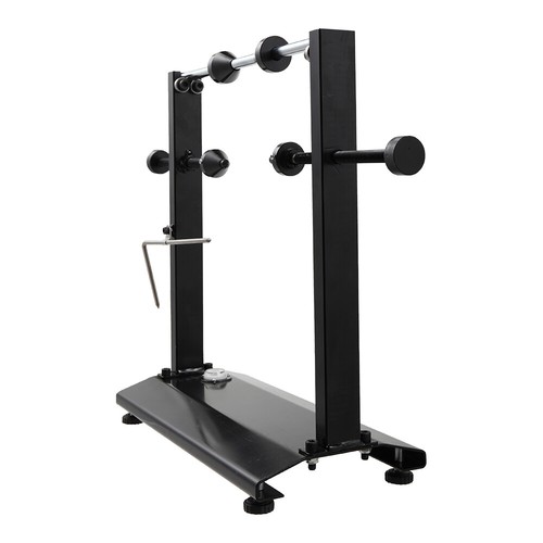 Motorcycle Static Truing Stand Wheel Balancer Tire MX DIRT BIKE Black - Picture 7 of 24