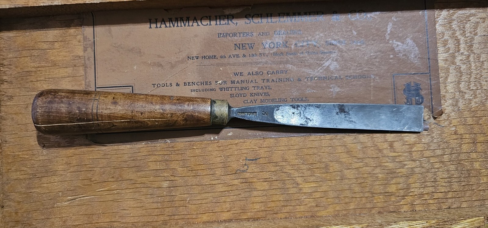 S.J. Addis 12 Piece Antique Vintage Woodworking tool set In Vintage