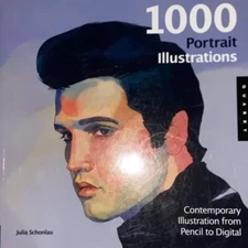 1,000 Portrait Illustrations Contemporary Illustration from Pencil to Digital