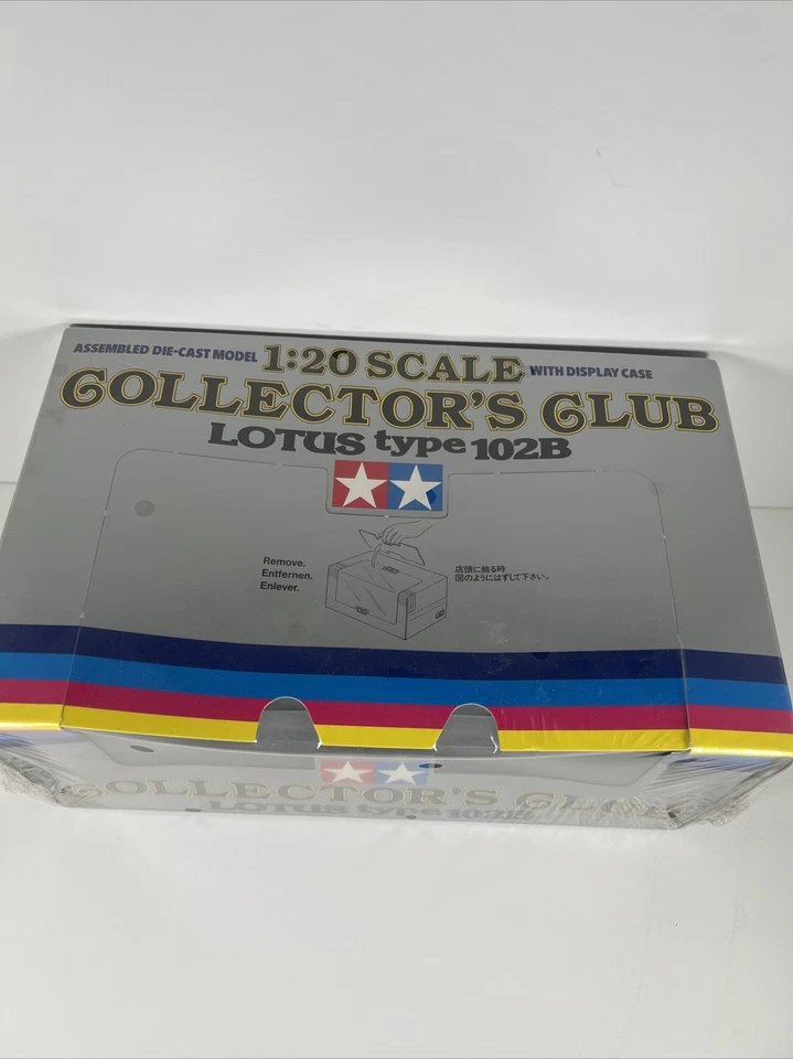 1/20 Tamiya Collector's Club Lotus 102B 1992 Fórmula 1 Cuero Hakkinen Nuevo en caja Foto 3 de 4