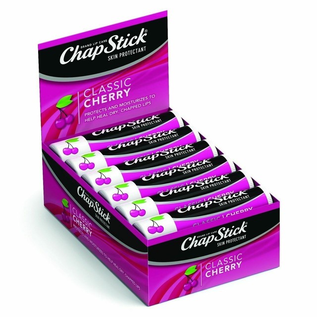 ChapStick Classic Cherry 0.15 oz, 12Stick Refill Box eBay