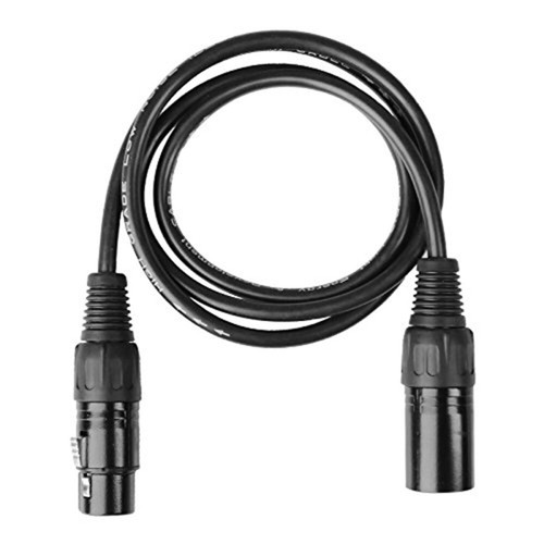 4 PCS Mikrofon Kabel Durable Tragbare Nützlich Mikrofon Kabel Für DJ Lichter - Bild 4 von 4