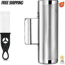Hofeztey Guiro Instrument Guira Dominicana Stainless Steel 8x3 Latin NEW