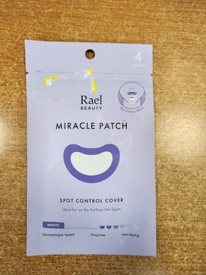 7 Pk: Rael Beauty Miracle Patch Spot Control Cover, 4 Ct/Pkg.   E16E