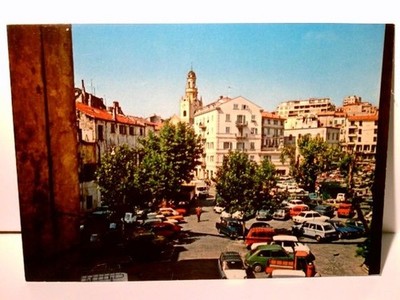 San Remo. Riviera dei Fiori. Piazza E. Sanremesi. Italien. Alte Ansichtskarte / 