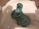 Poole Pottery Otter With Fish Figurine