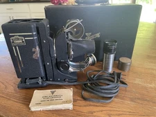 Vintage SVE Tri-Purpose Projector Model AAA-with Case - UNTESTED