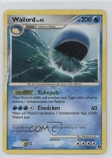 Wailord German Pokémon Diamond & Pearl Great Encounters #30 2008 on eBay