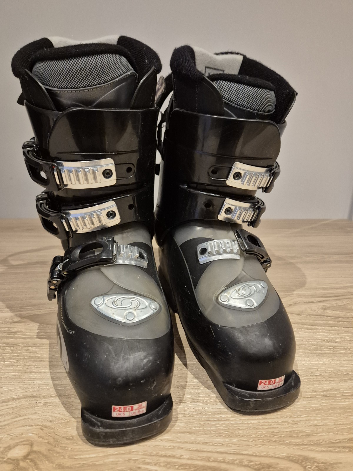 Scarponi da sci Salomon Ellipse 7.0 neri taglia 5 US 6.5 EU 38 • donna