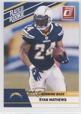 2010 Donruss Rated Rookie Box Set Ryan Mathews #88 0a7