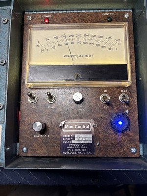Interactive Vintage Morr Boiler Controller-Industrial Display Lighted Control