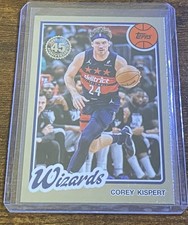 Corey Kispert 2025 Topps 1980-81 Topps #80BK-13 Washington Wizards