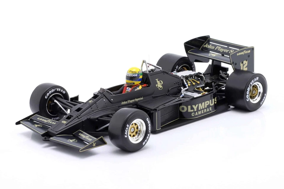 WERK83 - 1:18 Lotus 97T No.12 Ayrton Senna Pole Position GP de Mónaco 1985 - Res... Foto 4 de 4