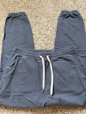 Vuori Gray Jogger Pants Size M Drawstring Elastic Waist Pockets