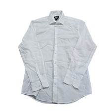 Kenneth Cole Mens 15.5X32/33 Slim Fit Stretch Easy Care White Dress Shirt NWT